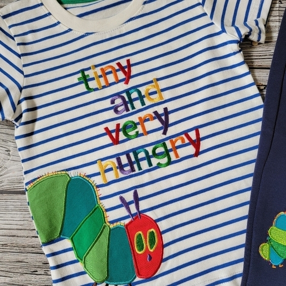 The Very Hungry Caterpillar T-Shirt and Pants Outfit NWT - Picture 8 of 10